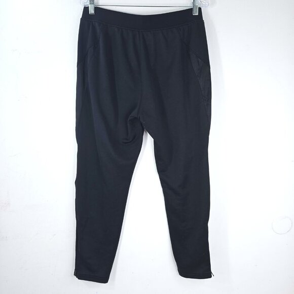 Under Armour Black Ankle Zip Sweat Pants Pull oN Joggers - Picture 6 of 8
